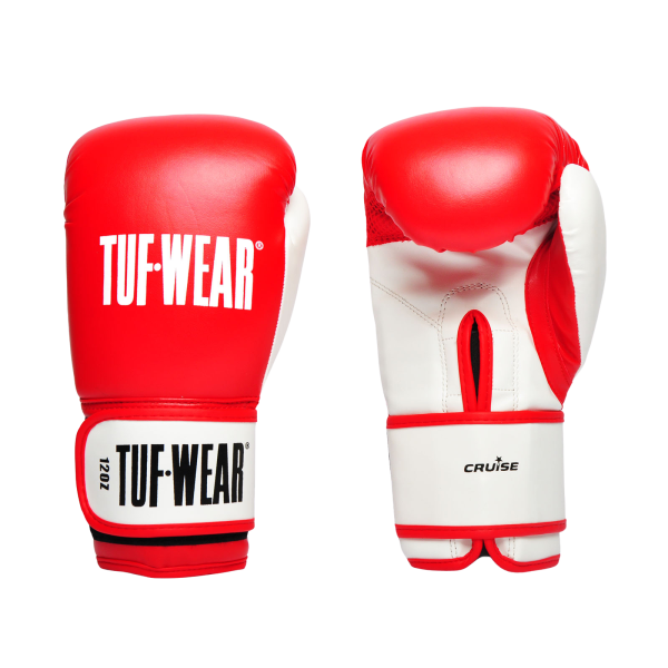 Tuf Wear Cruise Training boxing Gloves RED