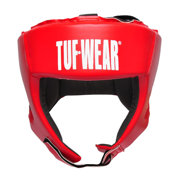 Tuf Wear OPEN FACE HEADGUARD, RED