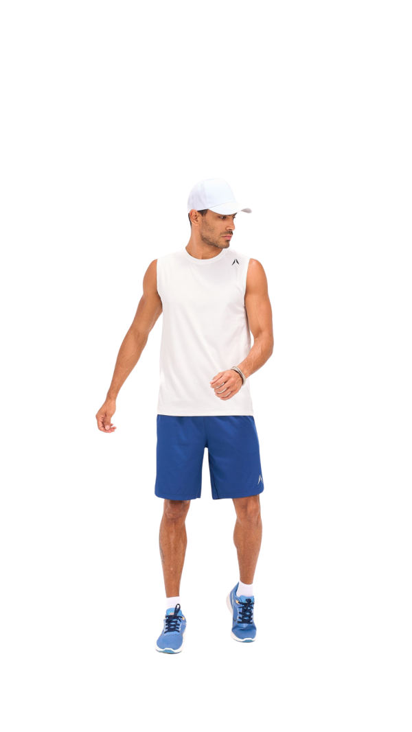 WING Sleeveless T-shirt - White